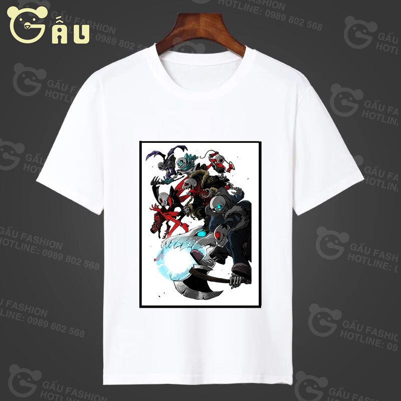 SALE áo sans undertale / áo thun in hình sans undertale áo cực chất
