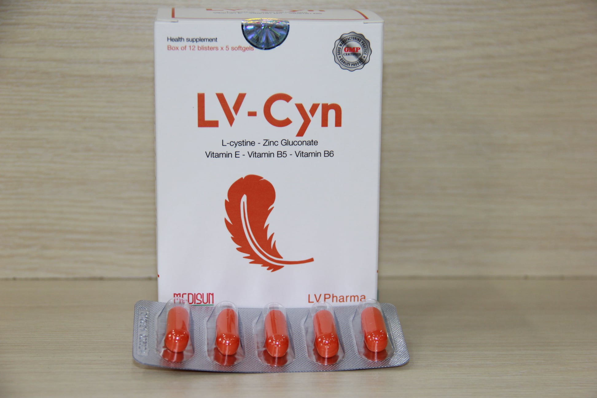 Lv - cyn viên uống hỗ trợ làm đẹp da - móng - tóc