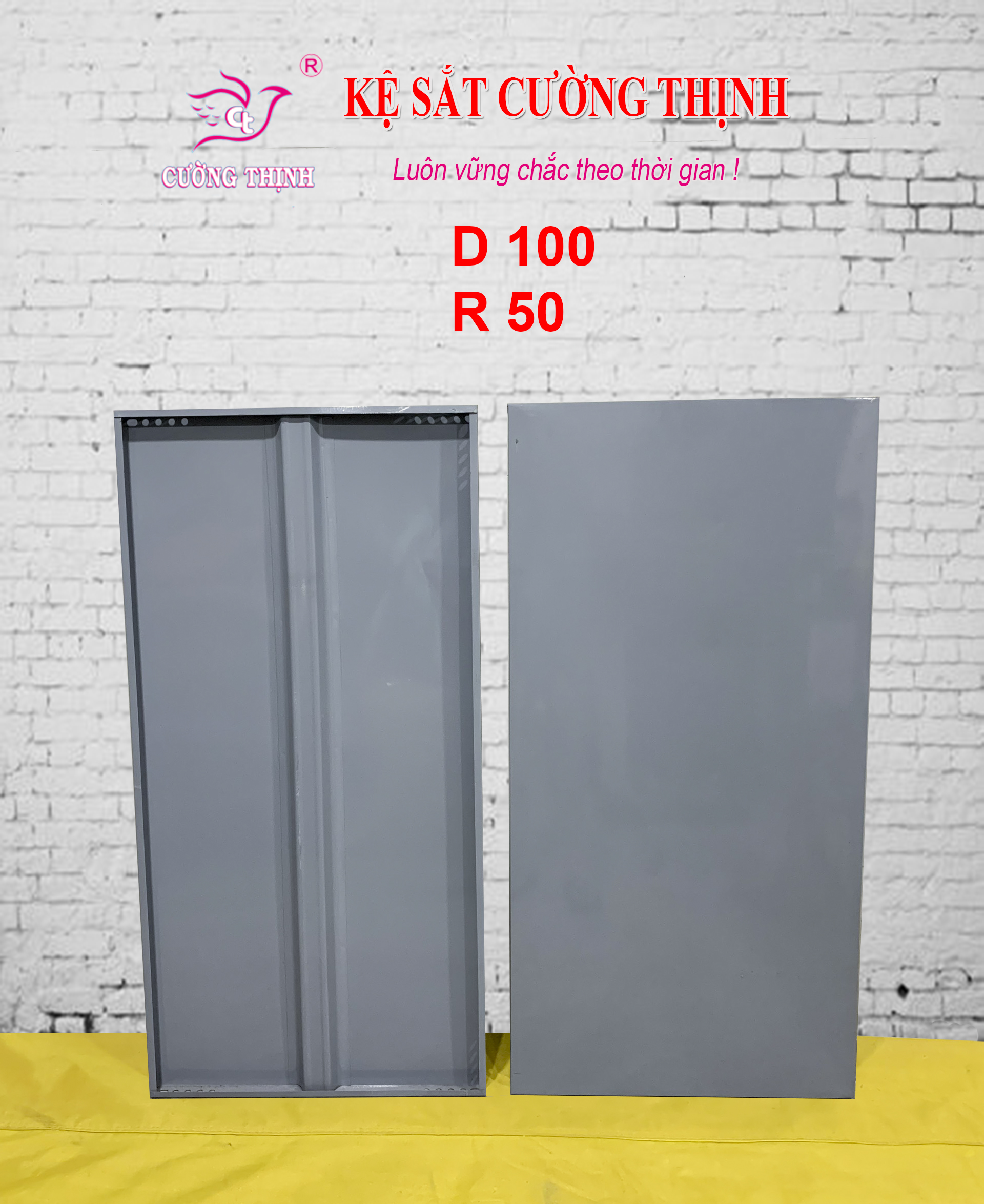 Mâm sắt, dài 100cm x rộng 50cm, lắp ráp kệ sắt đa năng