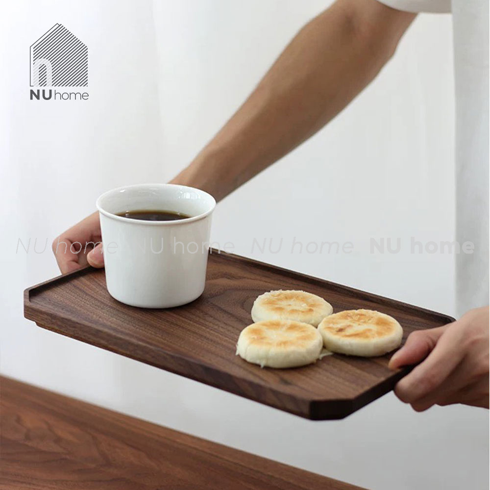 Khay gỗ Jiro | nuhome.vn | khay gỗ chữ nhật cao cấp, khay gỗ cà phê, khay trà bánh đẹp mắt