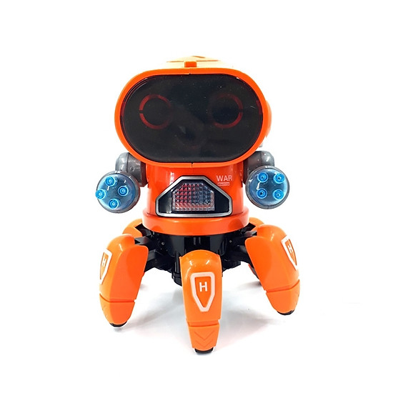 [HCM]ĐỒ CHƠI MÔ HÌNH ROBOT 6 CHÂN PHÁT NHẠC