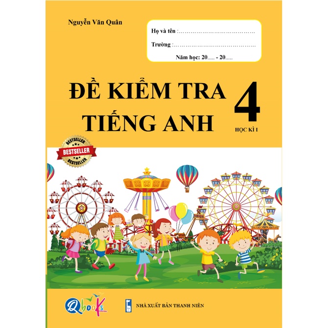 Sách - đề kiểm tra tiếng anh 4 - tập 1