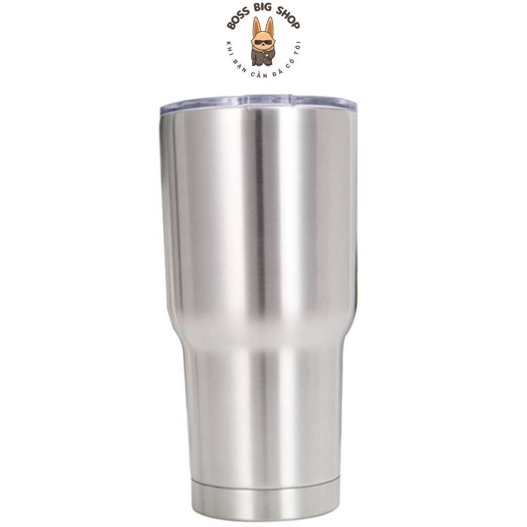 Ly Giữ Nhiệt Thái Lan 900ml Inox 304 Cao Cấp, Nắp nước chống trào, Tặng kèm trọn bộ phụ kiện 2 Ống hút, 1 Cọ rửa, 1 Túi xách