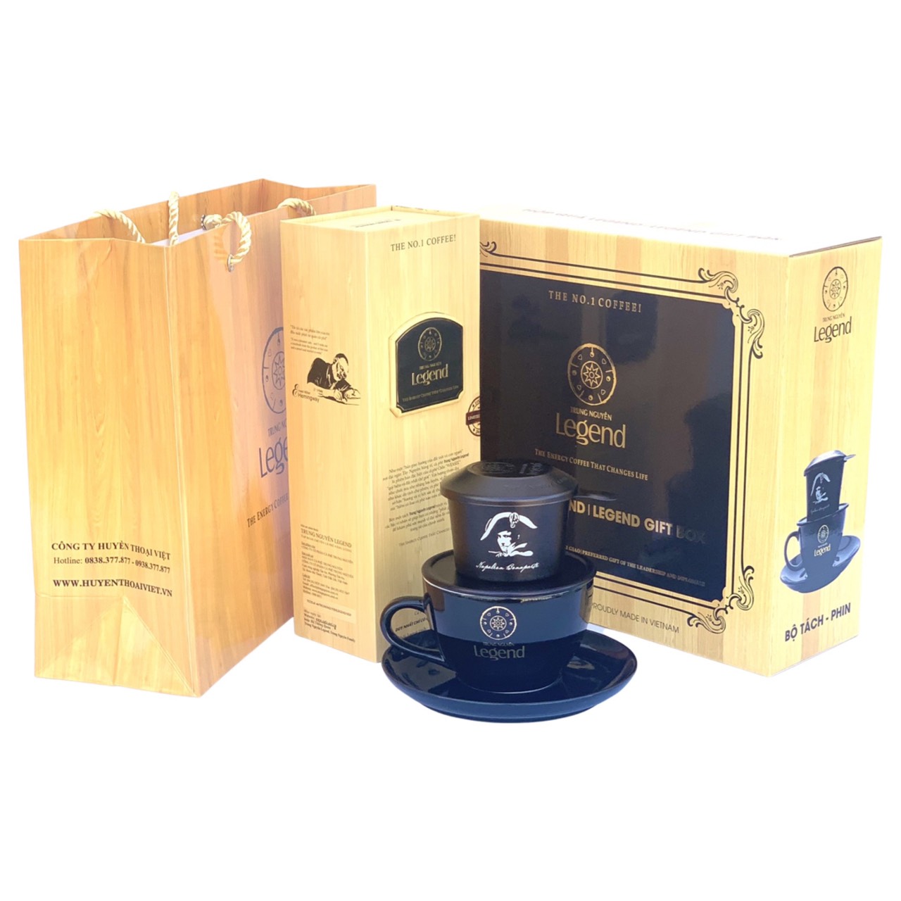 Cà phê Legend Trung Nguyên - Hộp Quà tặng Cao Cấp