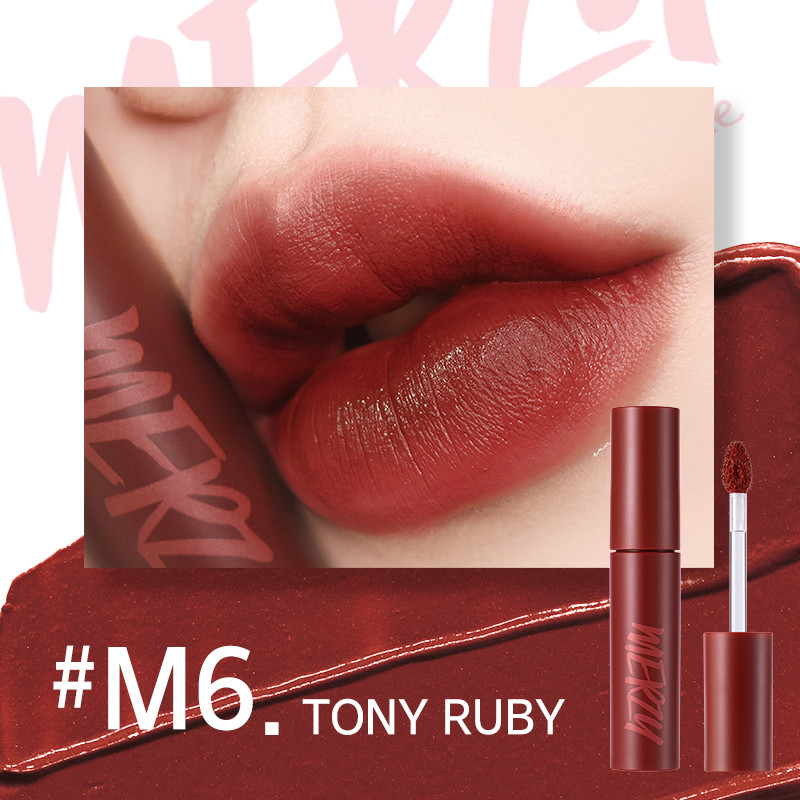 Son kem lì Merzy Bite The Beat Mellow Tint màu m6, m2