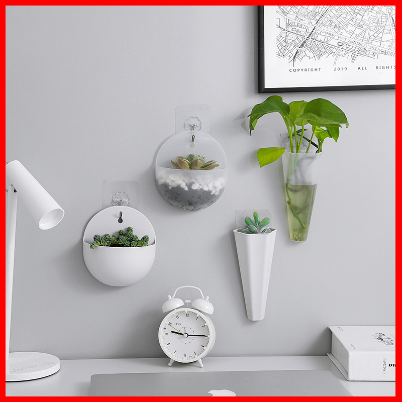 Giỏ trồng cây, cắm hoa treo tường nhỏ nhắn dễ thương - GHN91