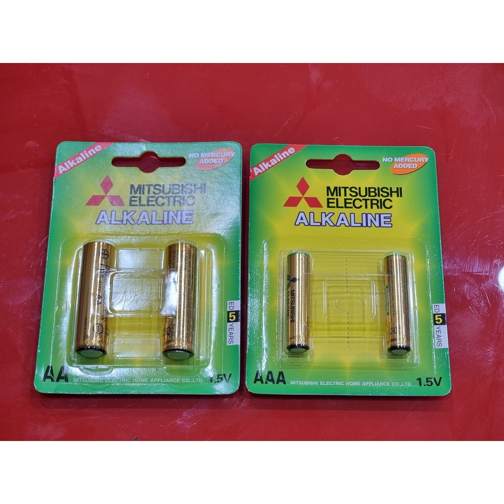 Pin tiểu aa và aaa mitsubishi electric alkaline 1.5v
