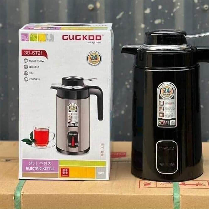 Ấm siêu tốc đa năng CUCKOO GD ST21 dung tích 3L kiêm chức năng phích giữ nhiệt