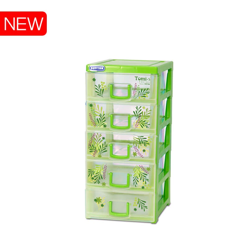 Tủ nhựa mini duy tân tomi-s 5 ngăn