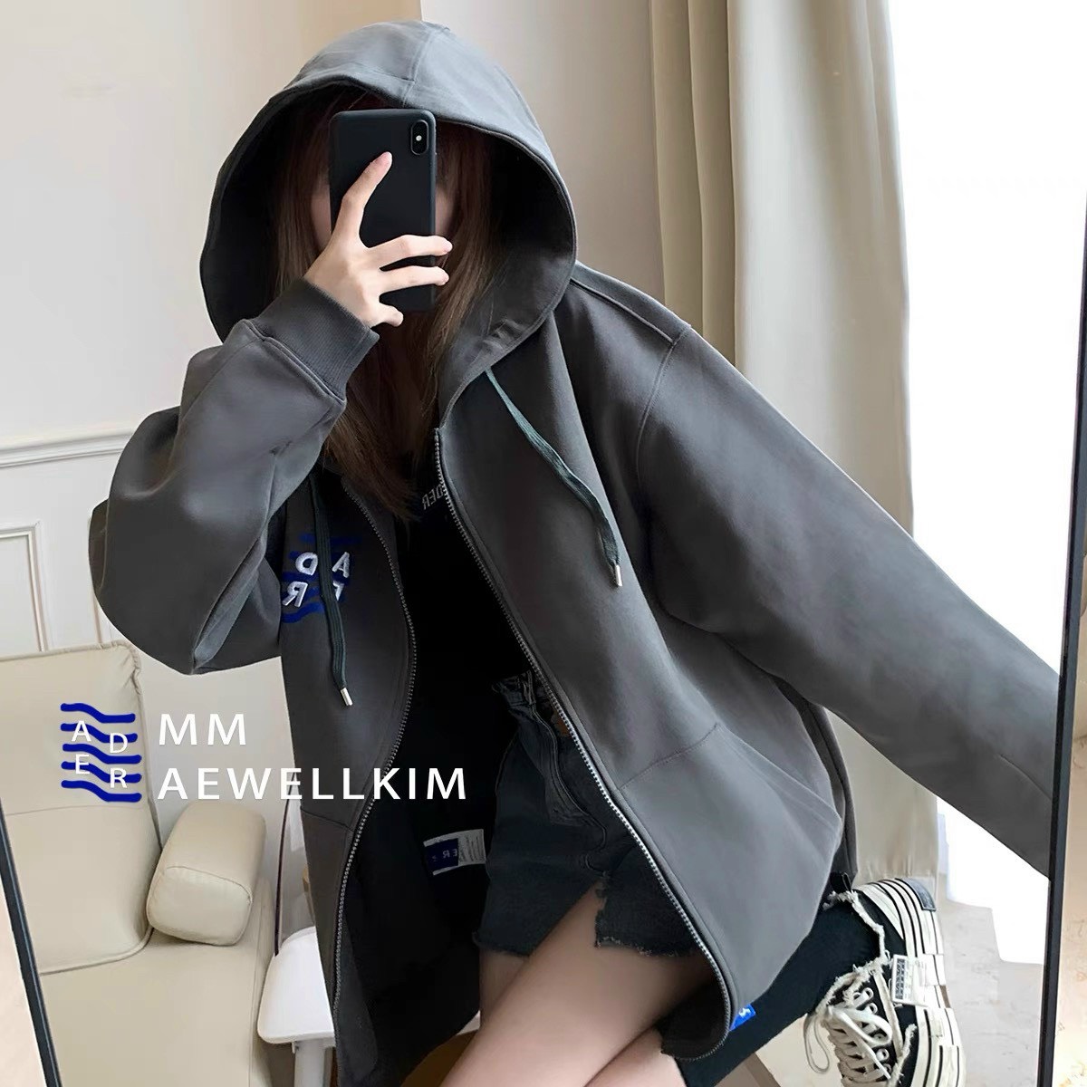 Áo khoác nữ hot trend 2023 thêu ad êr