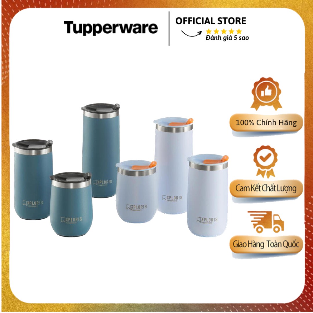 Ly giữ nhiệt Tupperware Xploris 230ml/ 350ml/475ml - Tupperware Mall Chợ Lớn
