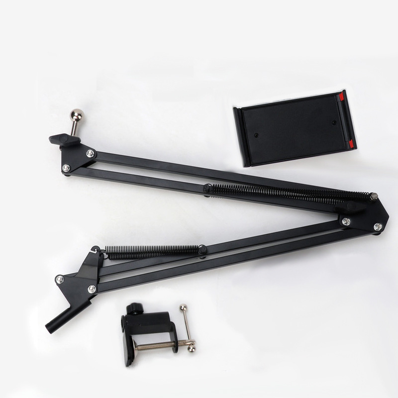 Chân kẹp điện thoại/ ipad xoay 360 độ