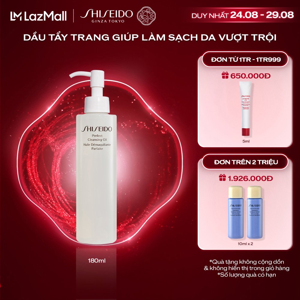 Dầu tẩy trang Shiseido Perfect Cleansing Oil 180ml