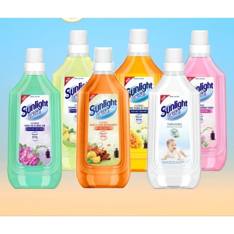 NƯỚC LAU SÀN SUNLIGHT TINH DẦU THẢO MỘC CHAI 1KG