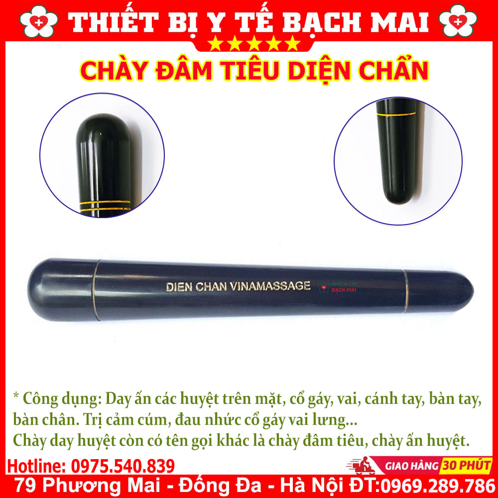 Chày Day Ấn Huyệt - Chày Đâm Tiêu - Dụng Cụ Diện Chẩn