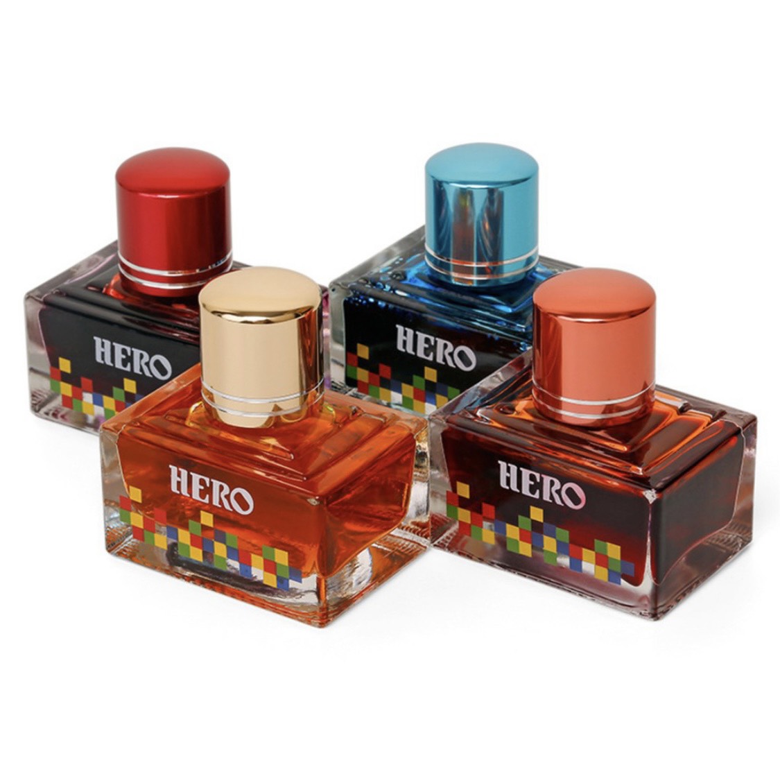 Mực viết máy hero 40 ml nhiều màu 40ml