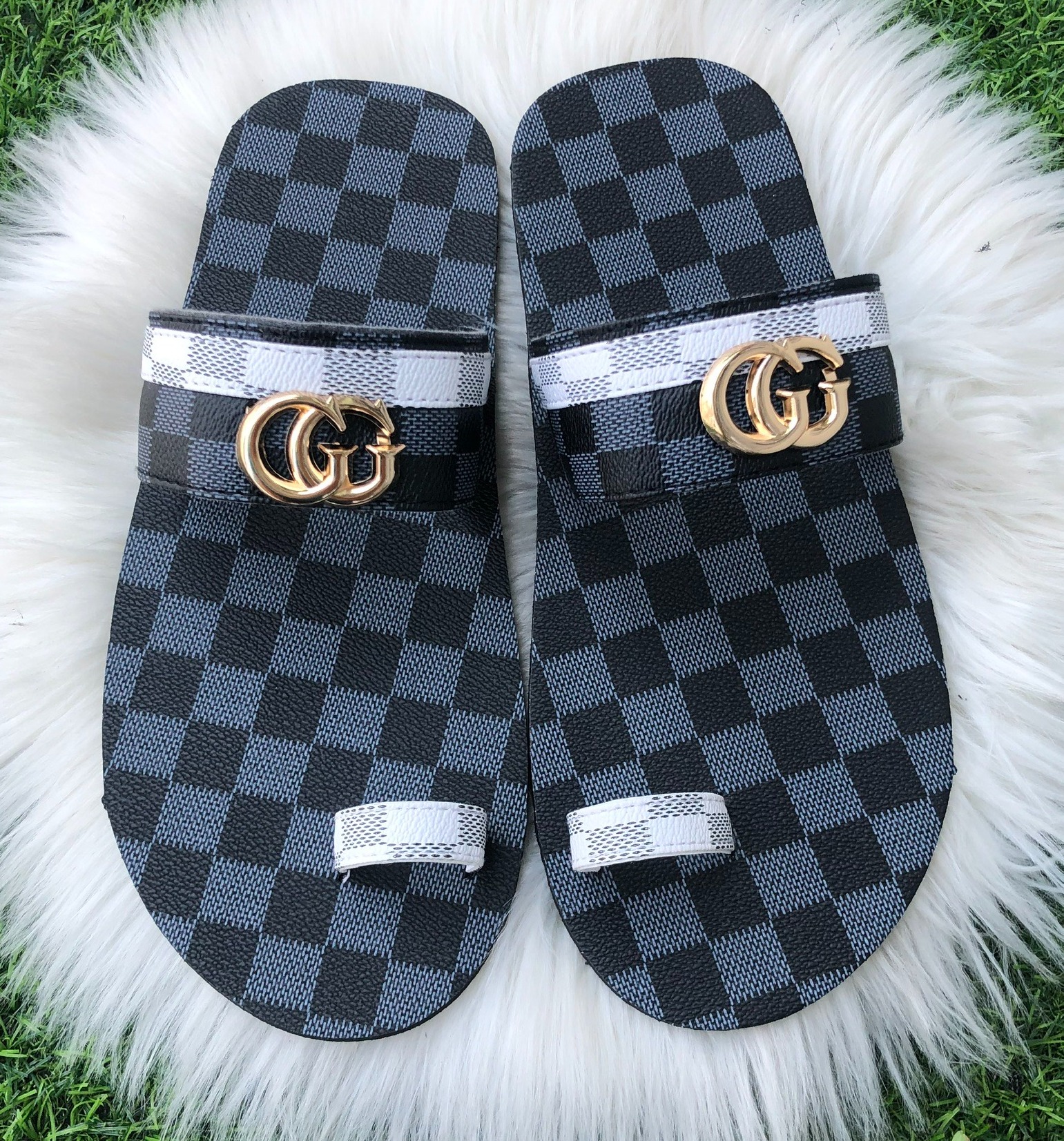 [FREESHIP + HOÀN TIỀN 50K] dép sỏ ngón nam nữ sandal đồng nai đế ca rô xanh đen size từ 35 nữ đến 42 nam