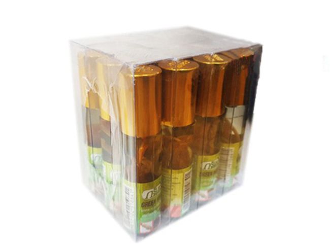 Lốc 12 chai dầu gió thái lan green herb oil – dầu thảo dược nhân sâm – dầu lăn nhân sâm – hàng chuẩn rất thơm