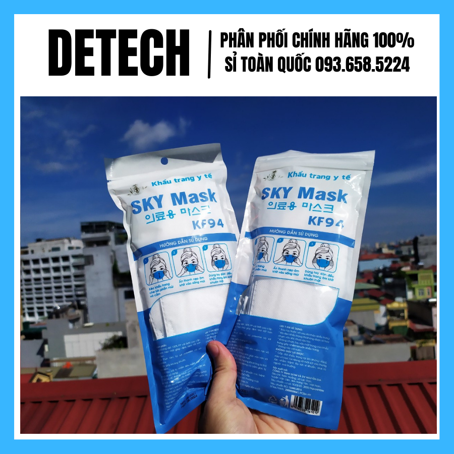 Khẩu trang y tế kf94 sky mask