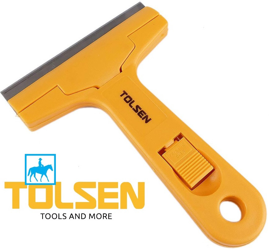 Dụng cụ cây sủi xẻng trát sủi hồ vệ sinh dài lưỡi 100mm Tolsen 30006