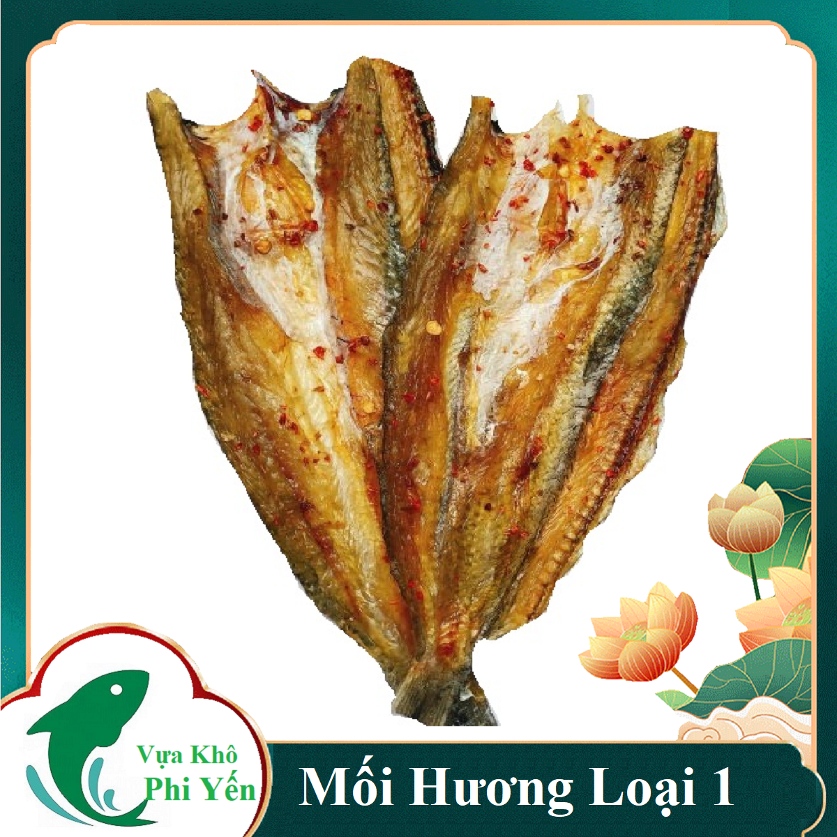 Khô cá mối hương thiên nhiên cà mau trọng lượng 1kg, 500gr, 250gr