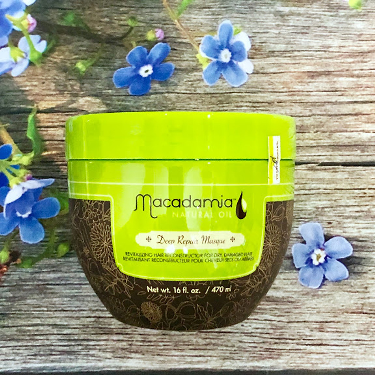 Kem Hấp Đặc Trị Tóc Hư Tổn Chuyên Sâu Macadamia Deep Repair Masque500ml