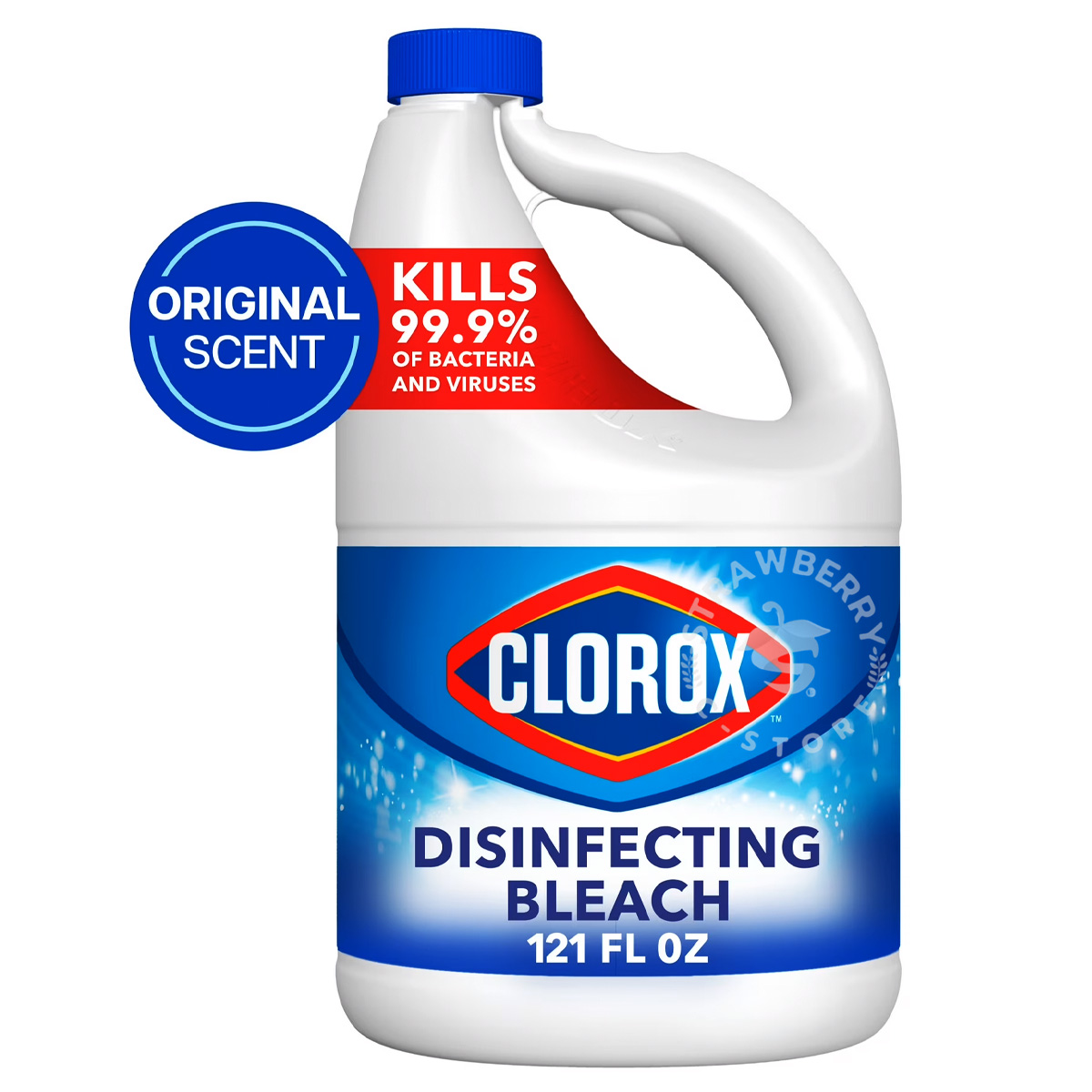 Thuốc Tẩy Clorox Disinfecting Liquid Bleach Cleaner, Regular Scent, Bình 3.58L (121 Fl. Oz.)