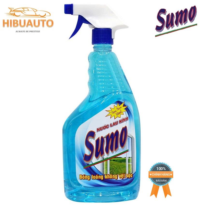Nước lau kính sumo 800ml smlh800