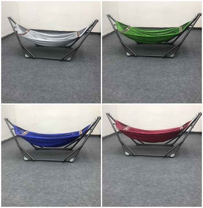 Bộ võng xếp mini dành cho em bé gồm khung võng mini+võng lưới em bé khổ đại nằm cực kỳ rộng không bị lật
