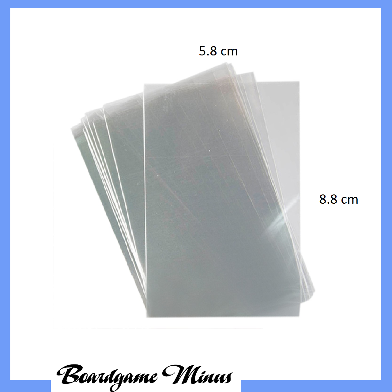 Sleeves - bọc bảo vệ bài uno, card album - 5.8x8.8cm