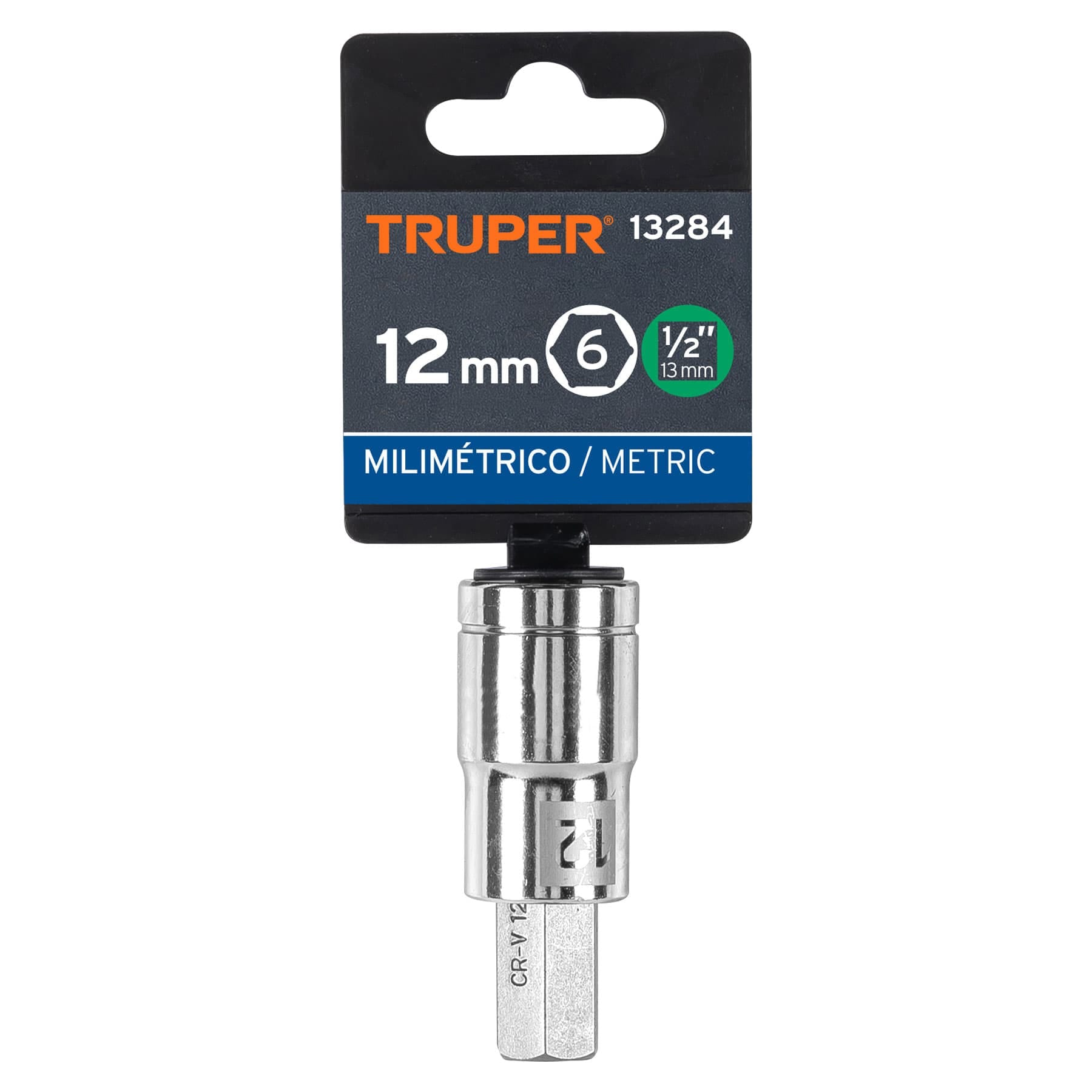 12mm đầu tuýp lục giác 1/2in truper 13284