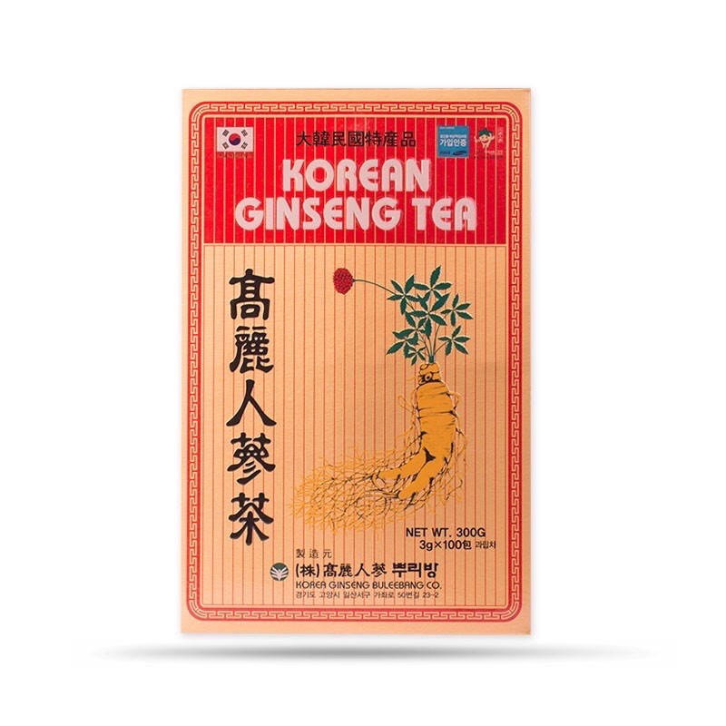 Trà Hồng Sâm Hàn Quốc Buleebang Ginseng Tea 100 Gói (3G X 100)