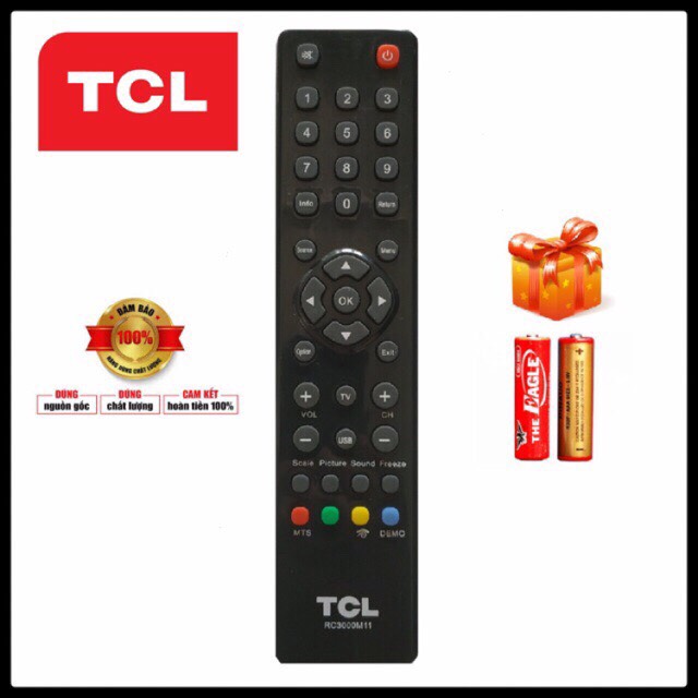 Điều khiển ti vi tcl