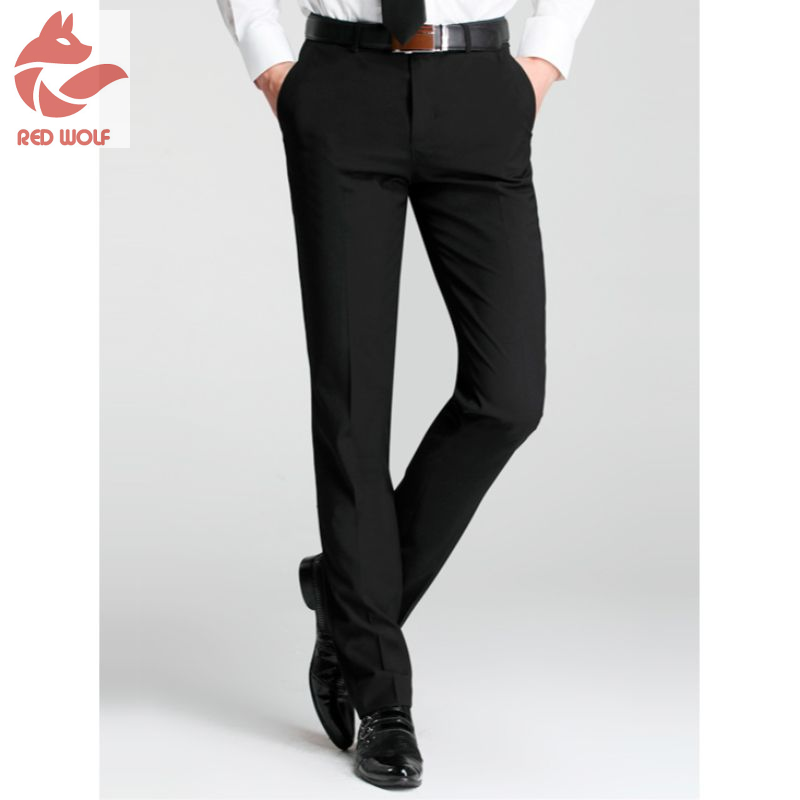 [Chỉ 3 ngày SALE SỐC] Quần âu nam đen ống côn,quần tây nam vải không nhăn không xù