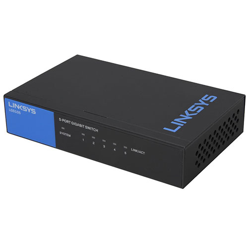 Linksys lgs105 - unmanaged switch