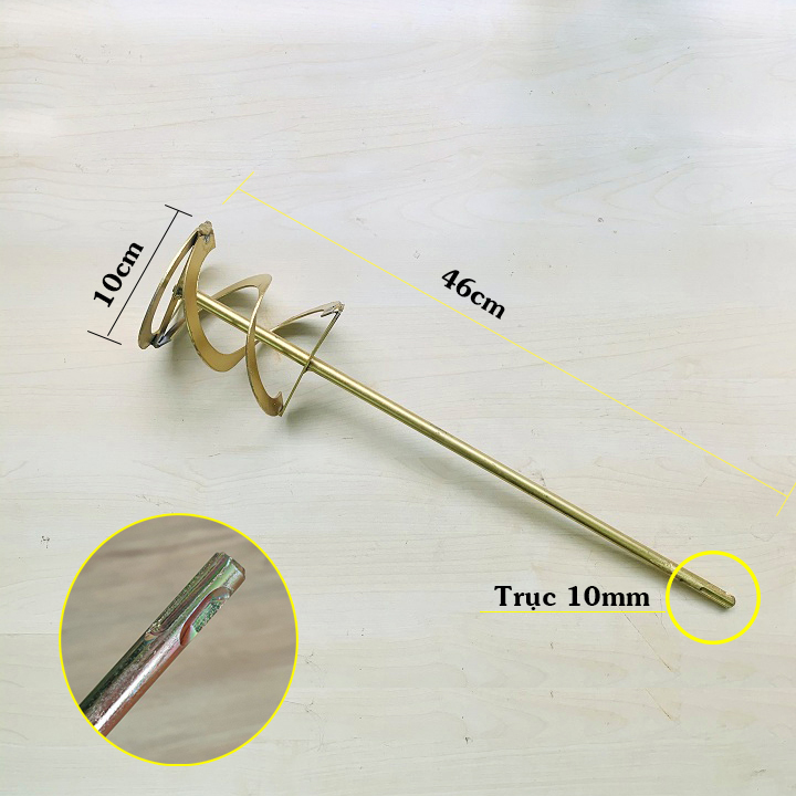 Gậy Khuấy Sơn. Cây Trộn Sơn Cao Cấp
