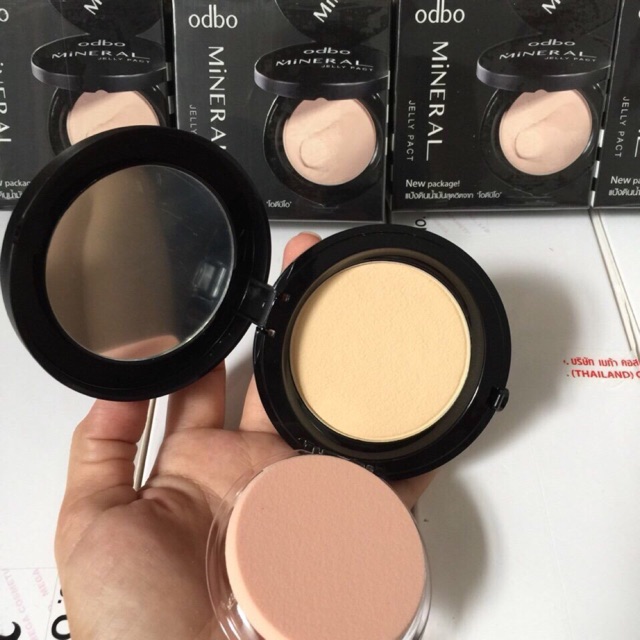 Phấn tươi odbo odbo mineral jelly pact thái lan chống nắng spf36+++