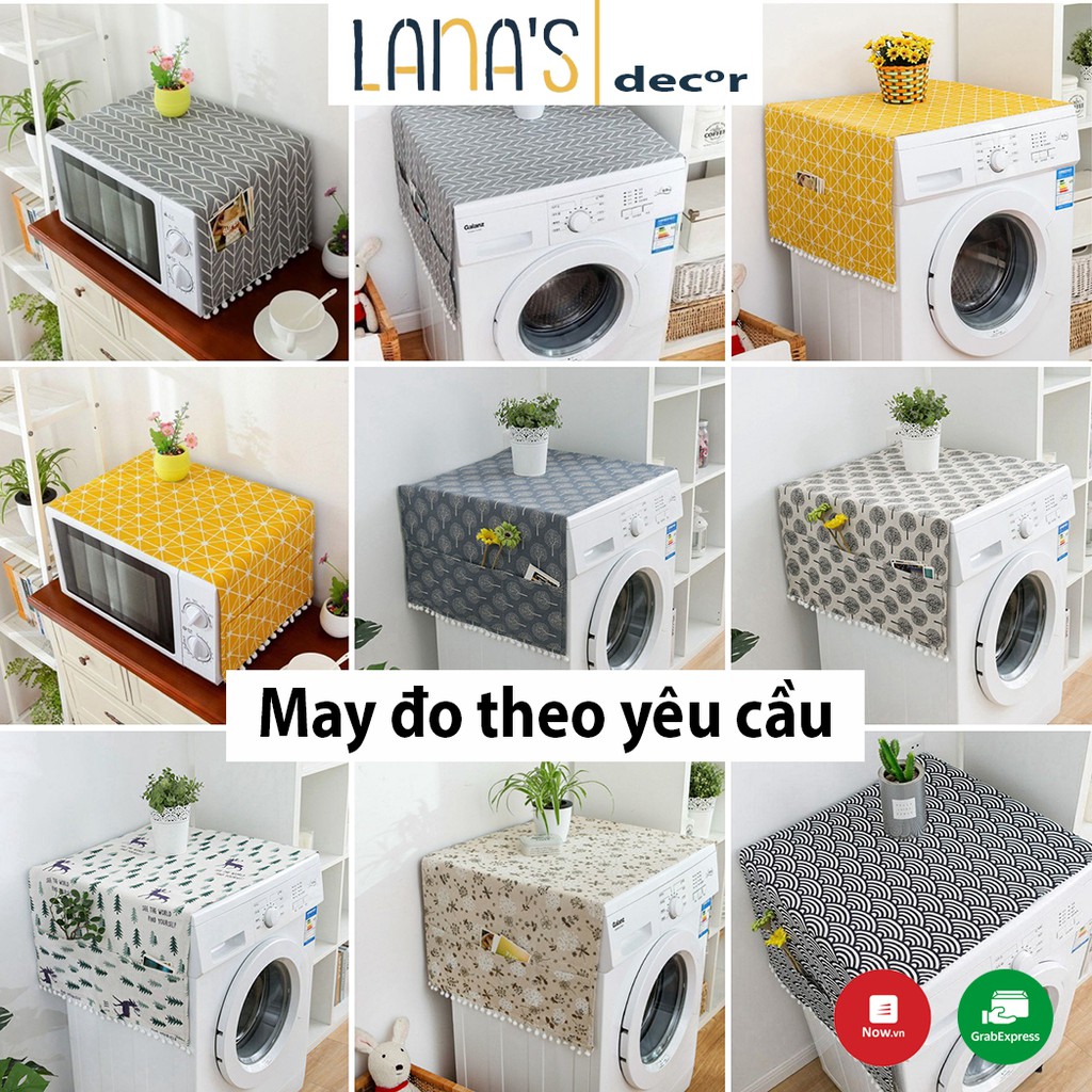 Tấm phủ tủ lạnh, lò vi sóng, lò nướng, máy giặt