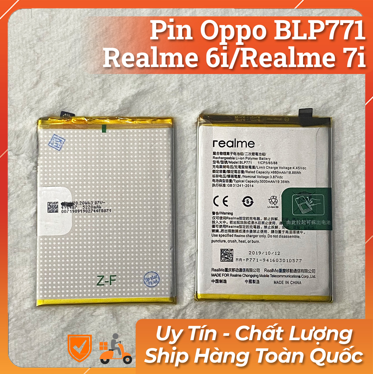 pin realme blp771