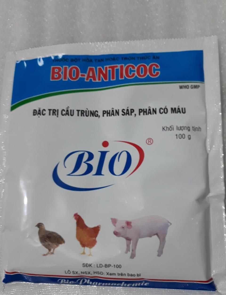 BIO ANTICOC ( CẦU TRÙNG, PHÂN SÁP , PHÂN CÓ MÁU)