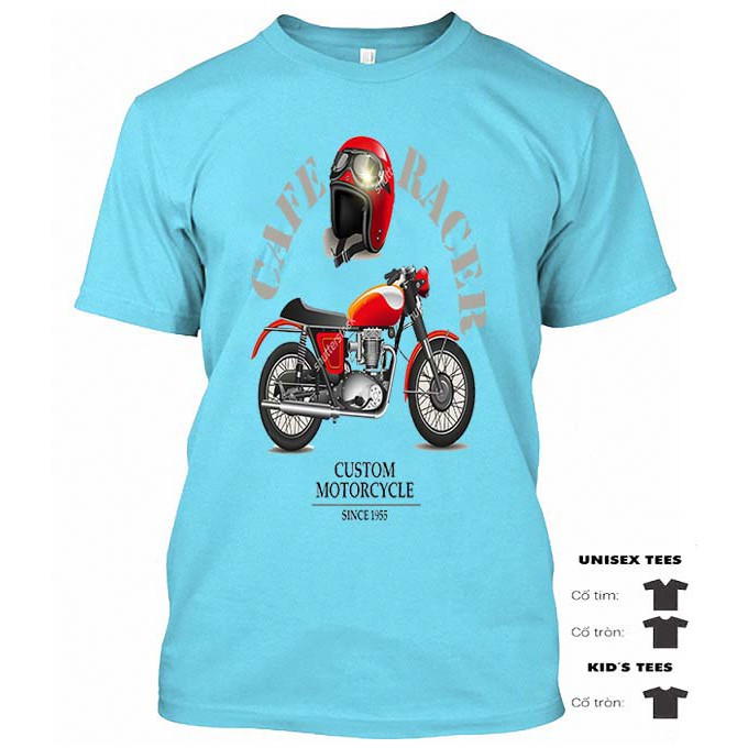 [HCM]Áo Thun RACER BIKER Cực Chất  Áo Thun Biker Cafe Đi Phượt (Ảnh thật)