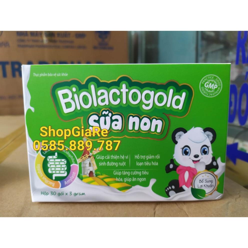 Biolactogold Sữa non giúp cân hằng hệ vi sinh đường ruột, giảm rối loạn tiêu hóa, tăng cường sức đề 