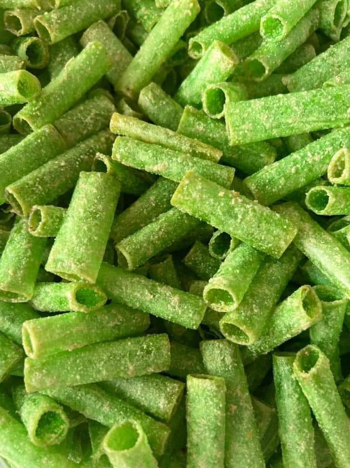 Bánh tráng ống lá dứa phô mai miếng bịch 60gram