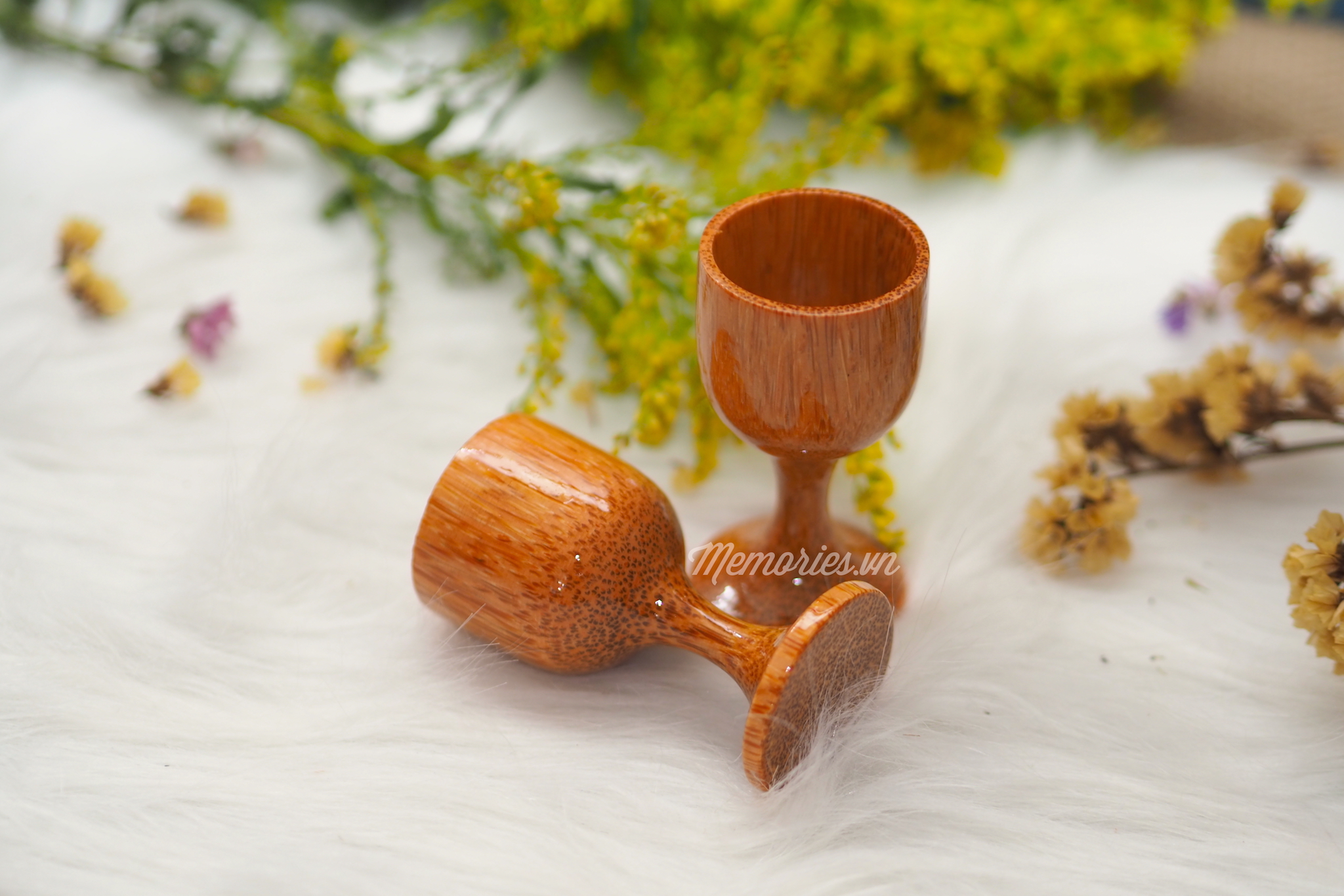 Chung, Ly, Chén Uống Rựu Gỗ Dừa, Nghệ Thuật Trang Trí, Phụ Kiện Chụp Ảnh, Memories.vn Hanmade Craft Gifts