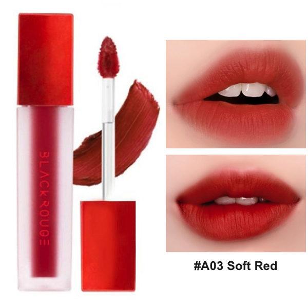 Son Black Rouge Air Fit Velvet Tint Đủ màu (A01-A20)