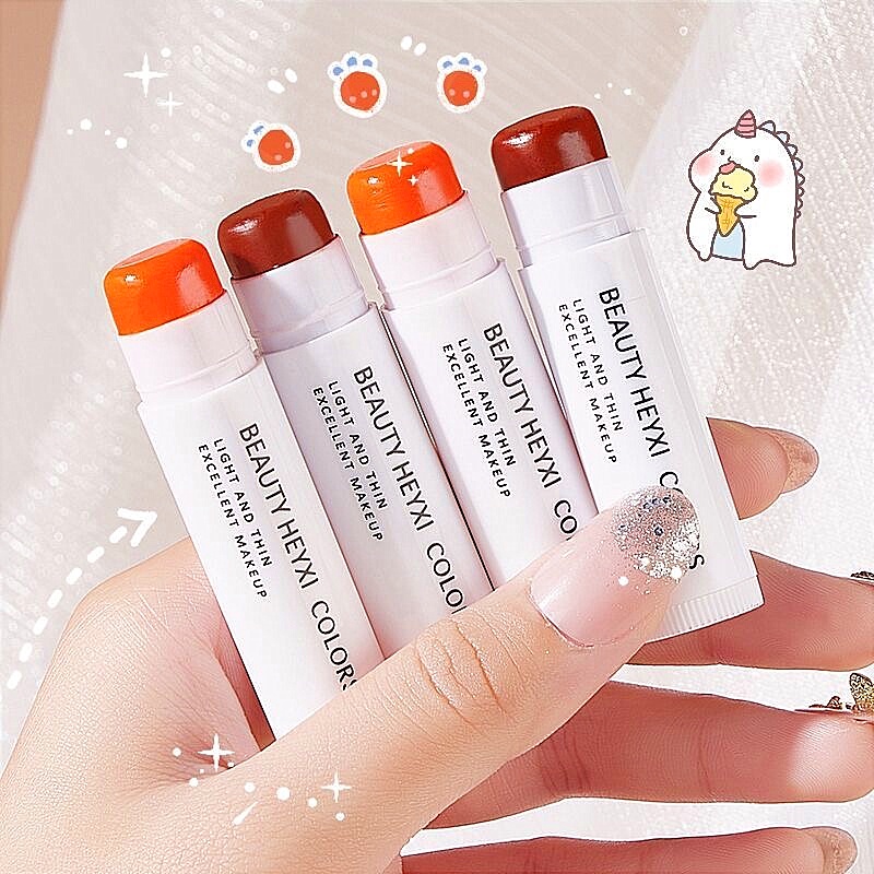 Son bóng nữ son dưỡng môi heyxi có màu son dưỡng môi chiết xuất từ thực vật tự nhiên hsd1 chăm sóc môi miếng che mắt mặt nạ môi son bóng dành cho nữ son môi son môi rung son dưỡng ẩm