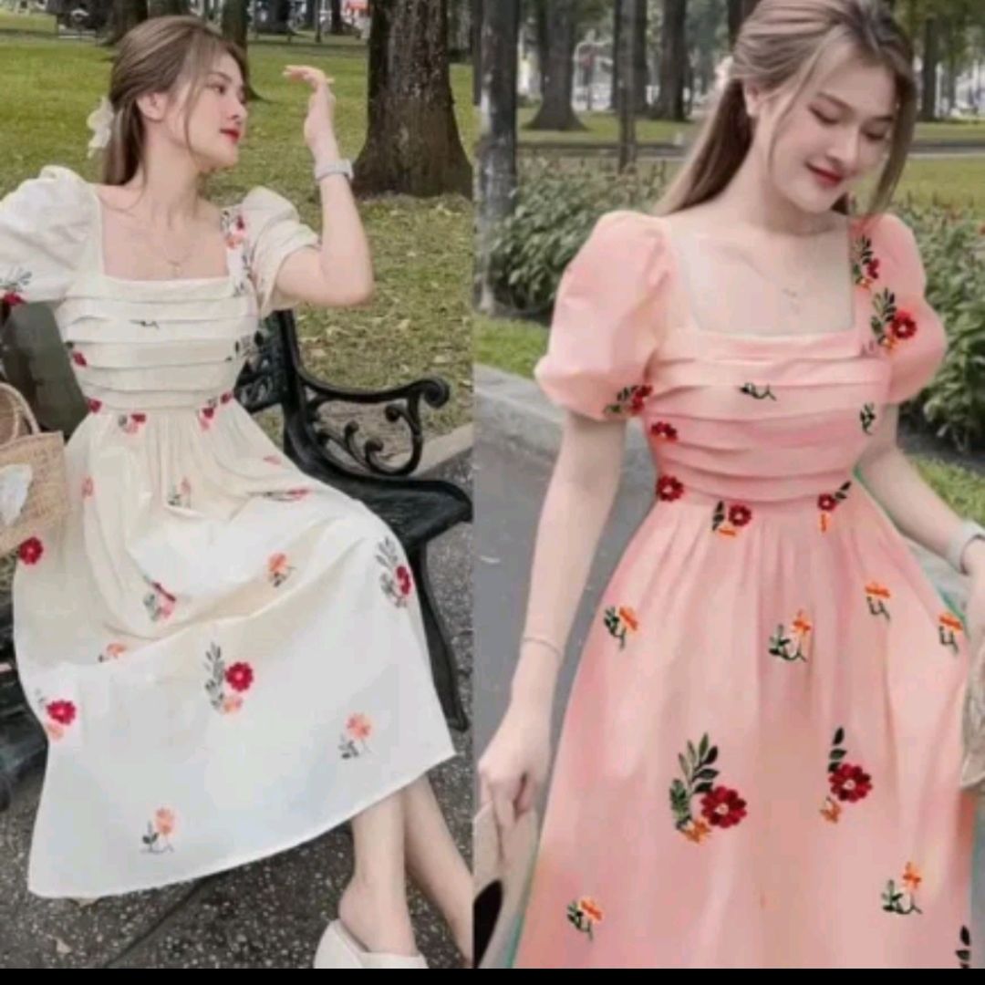 Thời trang nữ bigsize 40-95kg đầm váy dự tiệc cotton có lớp lót