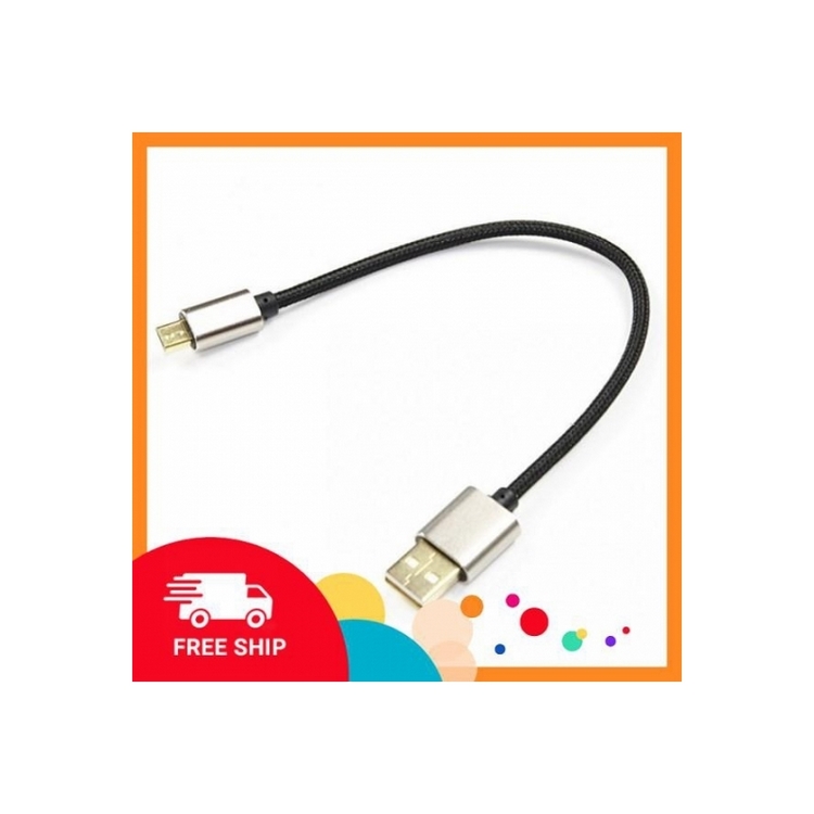 Cáp ngắn micro 20cm dây dù - xả hàng giá tốt