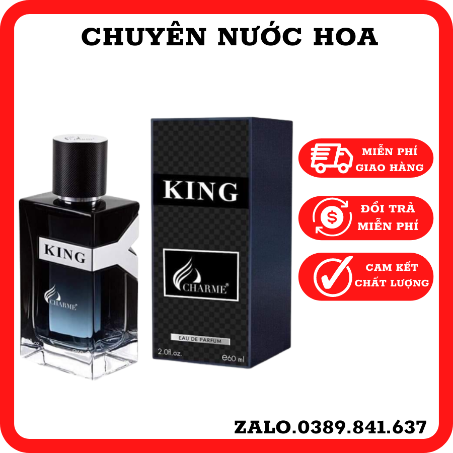 Nước Hoa King 60ml Siêu Thơm Ngọt Ngào