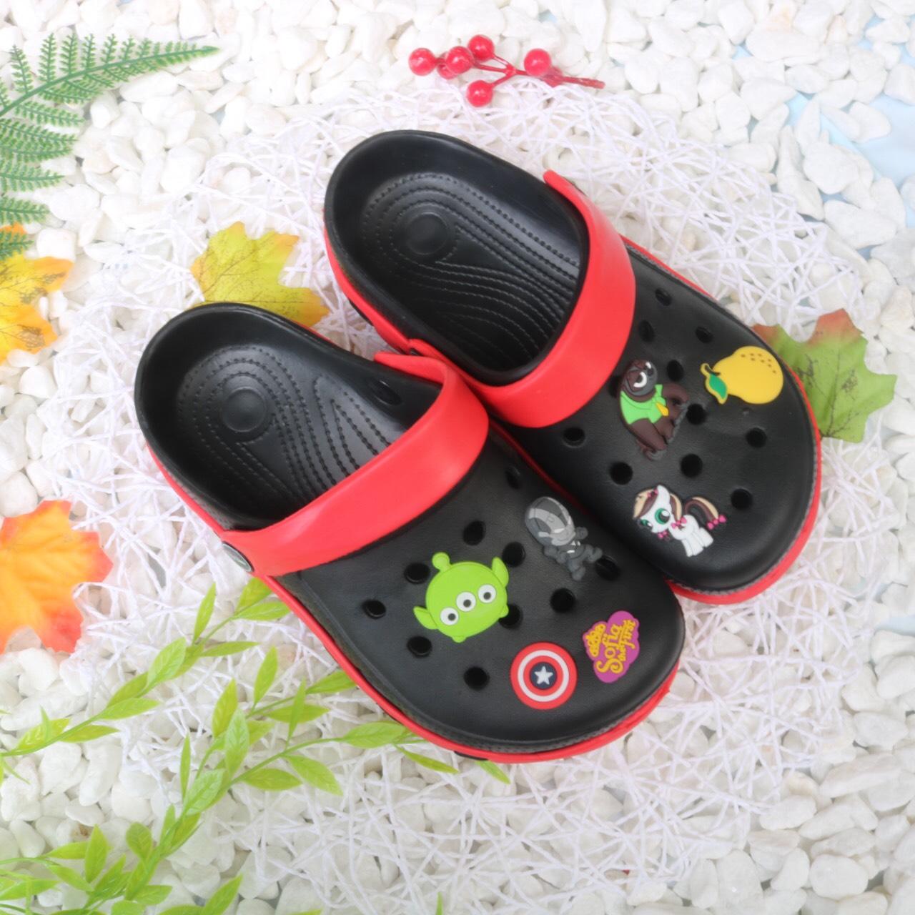 TẶNG KÈM 4 STICK - DÉP SỤC ĐI MƯA TRẺ EM L6 - KHẢ HÂN SHOP